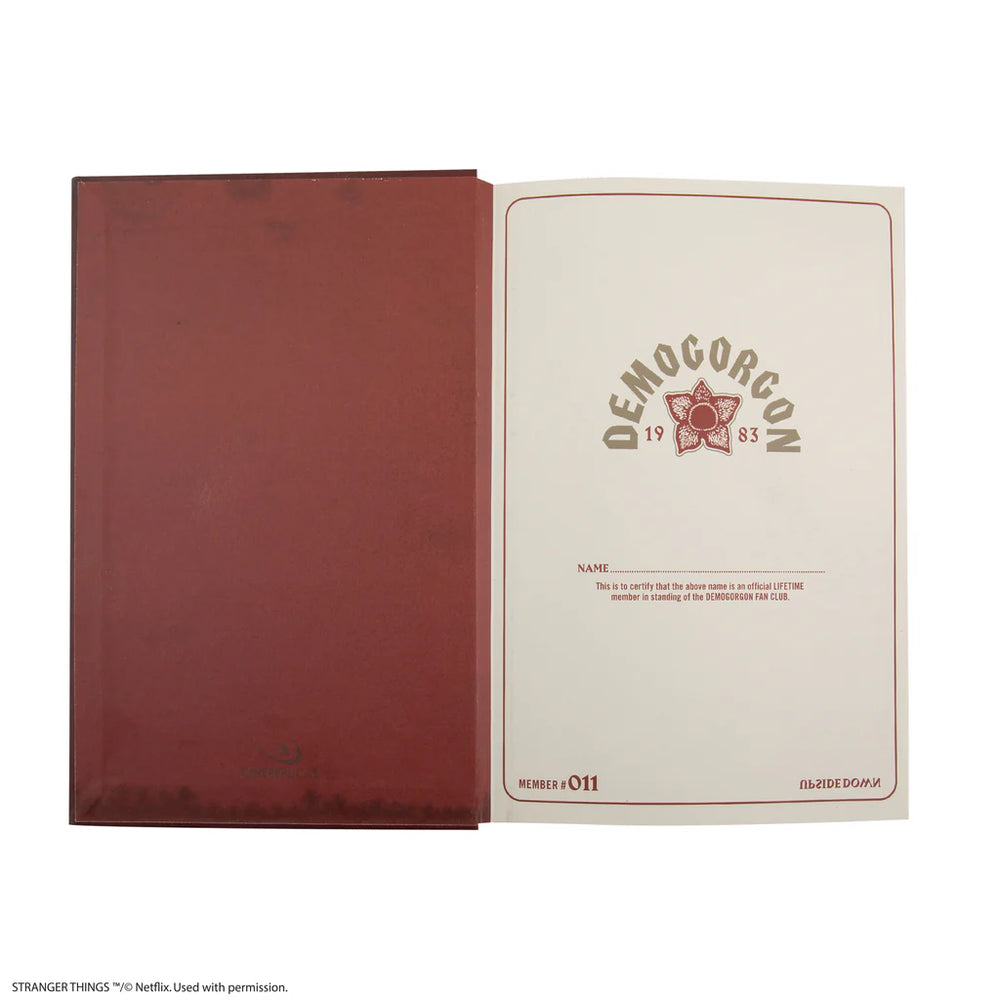 Stranger Things - Demogorgon Notebook