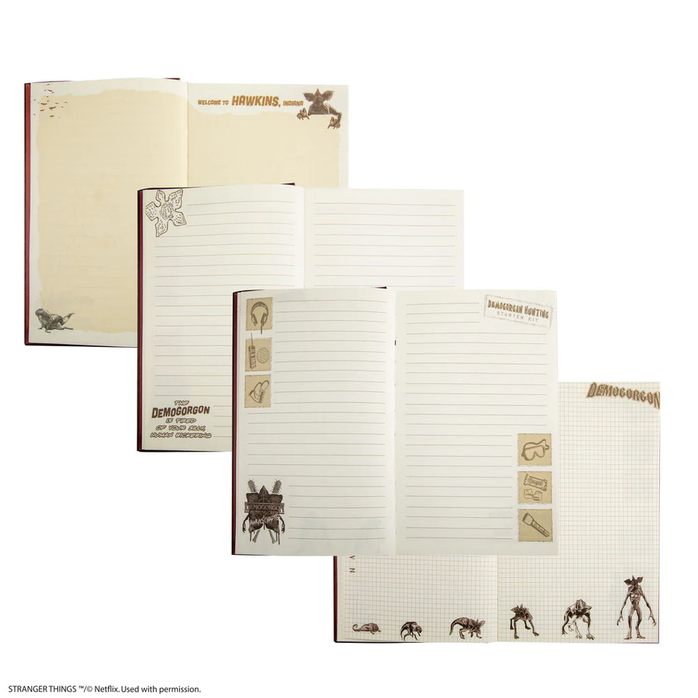 Stranger Things - Demogorgon Notebook