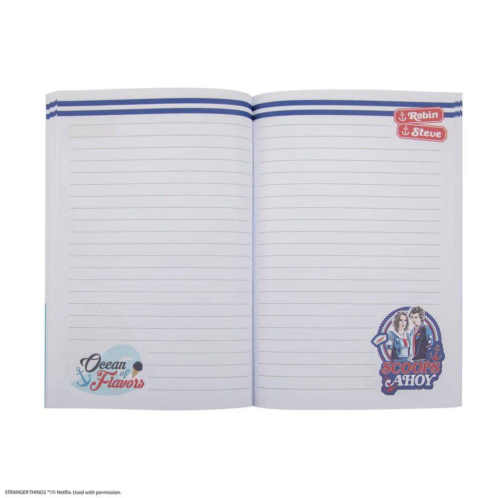 Stranger Things - Scoops Ahoy Notebook
