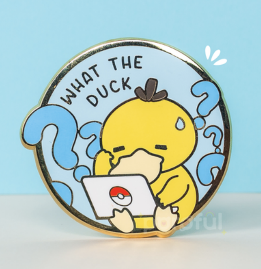 Psyduck - What The Duck - Pin by Poroful