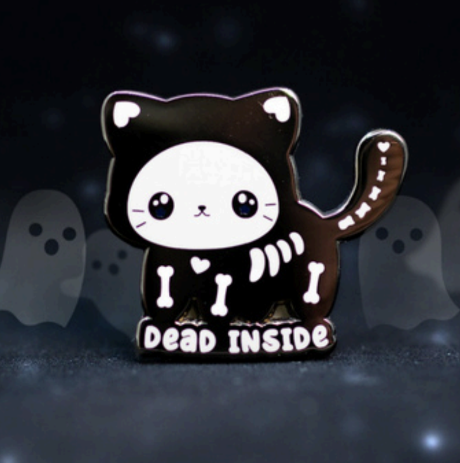 Dead Inside Cat - Pin by Poroful