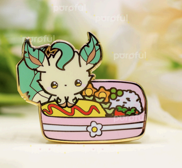 Pokemon - Leafeon - Bento Box - Pin by Poroful
