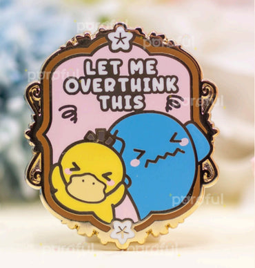 Psyduck & Wobbuffet - 'Let Me Over Think This' - Pin by Poroful