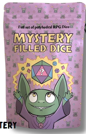 Mystery Dice Goblin - Mystery Filled Poly Set