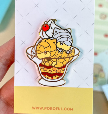 Pokemon - Sandshrew Parfait Pin by Poroful