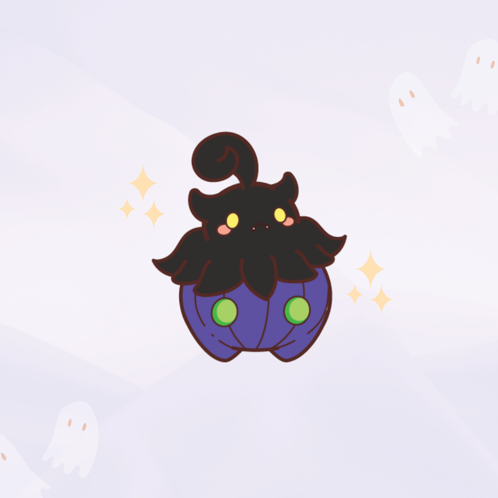 Shiny Pumpkaboo Pin by Poroful