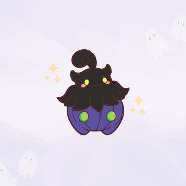 Shiny Pumpkaboo Pin by Poroful