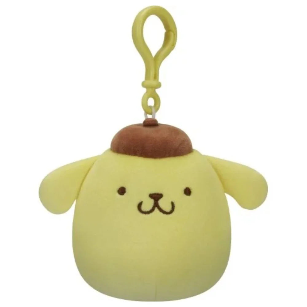 SQUISHMALLOWS: HELLO KITTY: SANRIO 3.5" CLIP-ON PLUSH - POMPOMPURIN