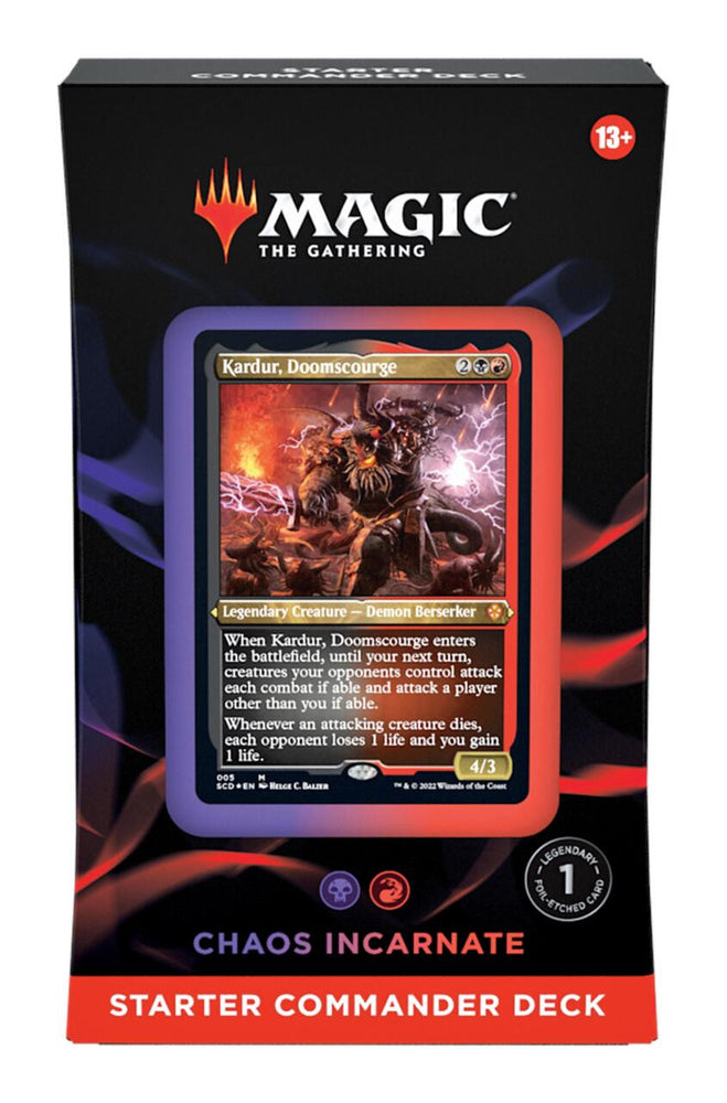 Magic: The Gathering - Evergreen Starter Commander Deck - Chaos Incarnate