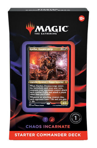 Magic: The Gathering - Evergreen Starter Commander Deck - Chaos Incarnate