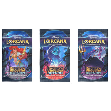 DISNEY LORCANA TRADING CARD GAME – URSULA'S RETURN – BOOSTER PACK ** Releases 31/05/2024 **