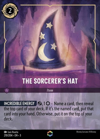 Disney Lorcana: Into The Inklands - The Sorcerer’s Hat – Enchanted - 210/204