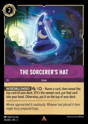 Disney Lorcana: Into The Inklands - The Sorcerer’s Hat - 65/204