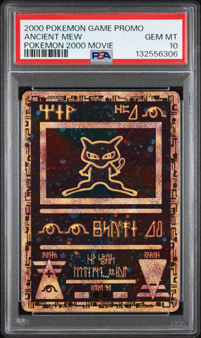 Ancient Mew - 2000 Movie Promo - PSA Graded Card 10 - #132556306 ** SWIRL **