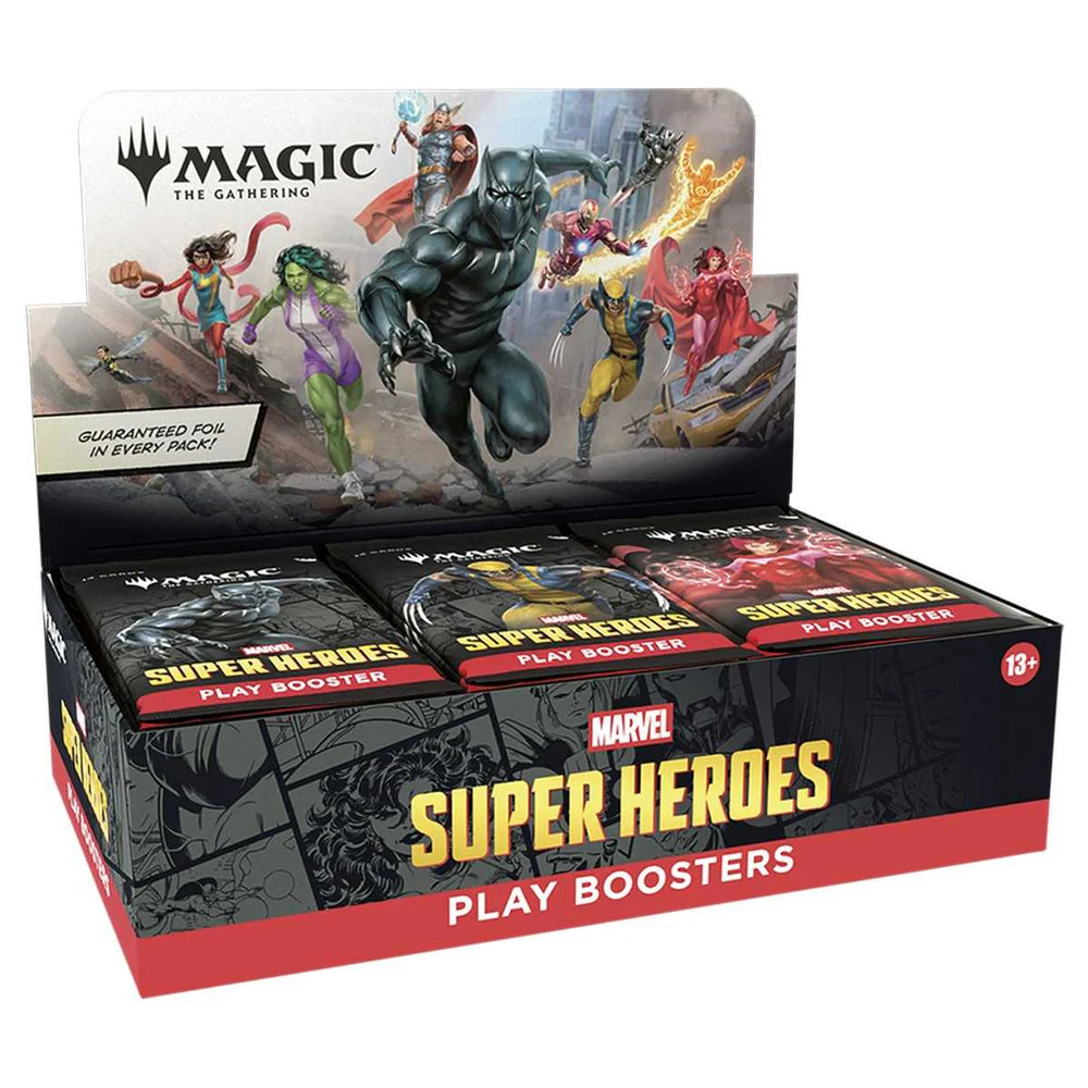 Magic: The Gathering: Marvel Super Heroes Play Booster Box (30 Count)  ** Pre-Order Due 19/6/2026 **