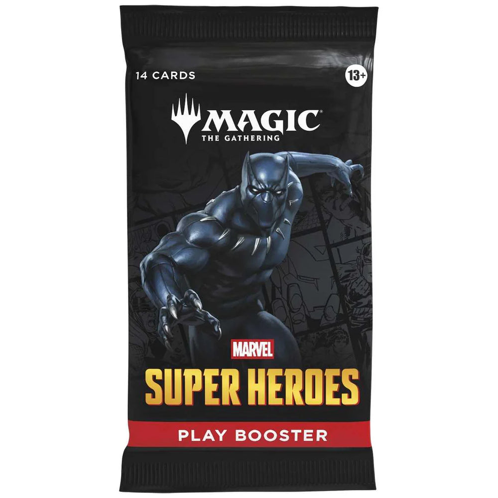 Magic: The Gathering: Marvel Super Heroes Play Booster Pack ** Pre-Order Due 19/6/2026 **