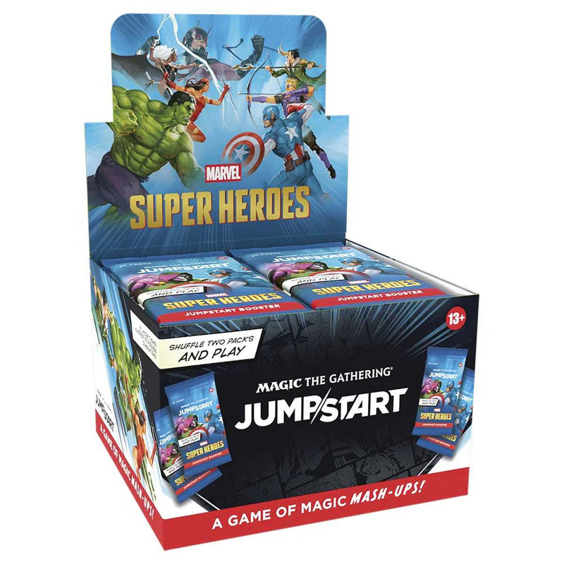 Magic: The Gathering: Marvel Super Heroes Jumpstart Booster Box (24 Count)  ** Pre-Order Due 19/6/2026 **