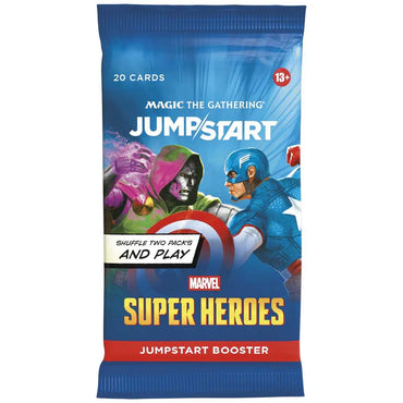 Magic: The Gathering: Marvel Super Heroes Jumpstart Booster Pack ** Pre-Order Due 19/6/2026 **