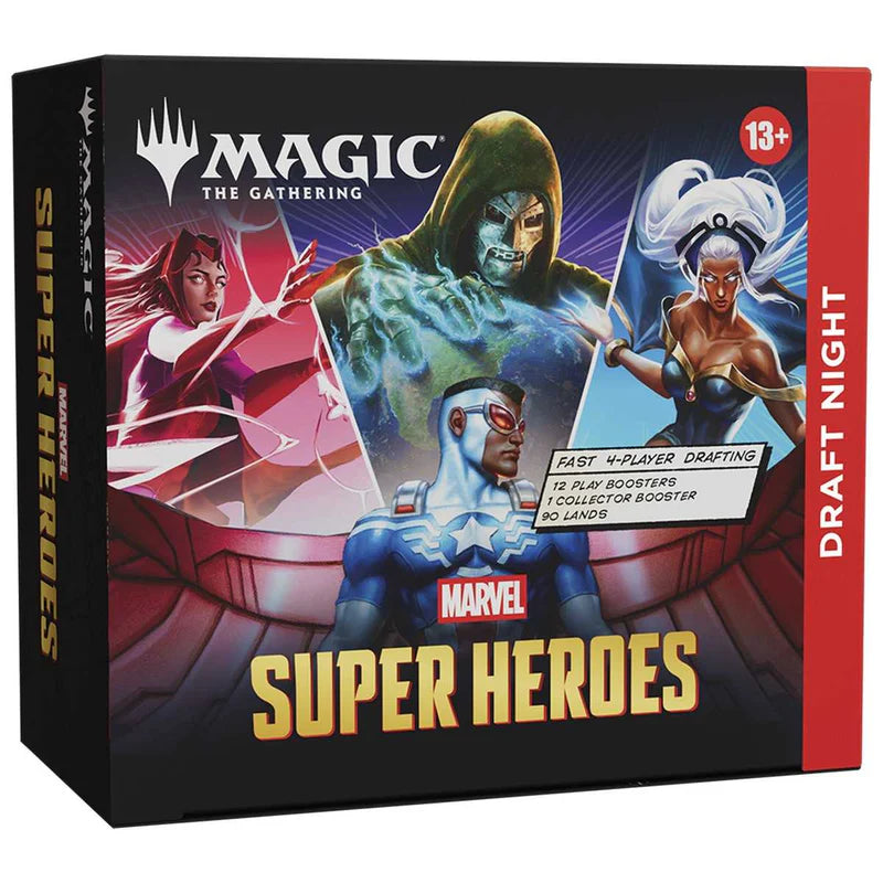 Magic: The Gathering: Marvel Super Heroes Draft Night  ** Pre-Order Due 19/6/2026 **