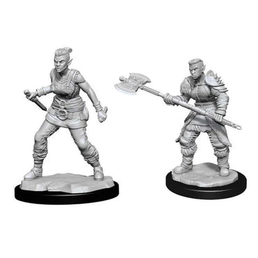 Nolzer's Marvolous Miniatures: Orc Female Barbarian
