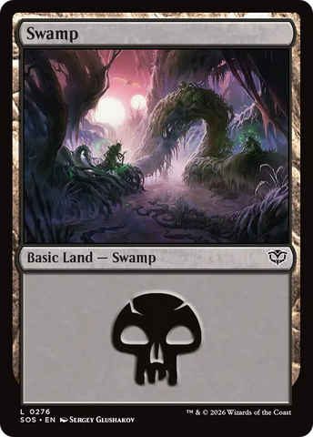 Swamp (0276) [Secrets of Strixhaven]