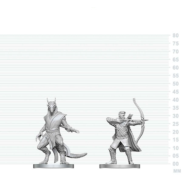 Nolzer's Marvolous Miniatures: Elf Ranger & Dragonborn Monk ** RELEASES 26/08/2026 **