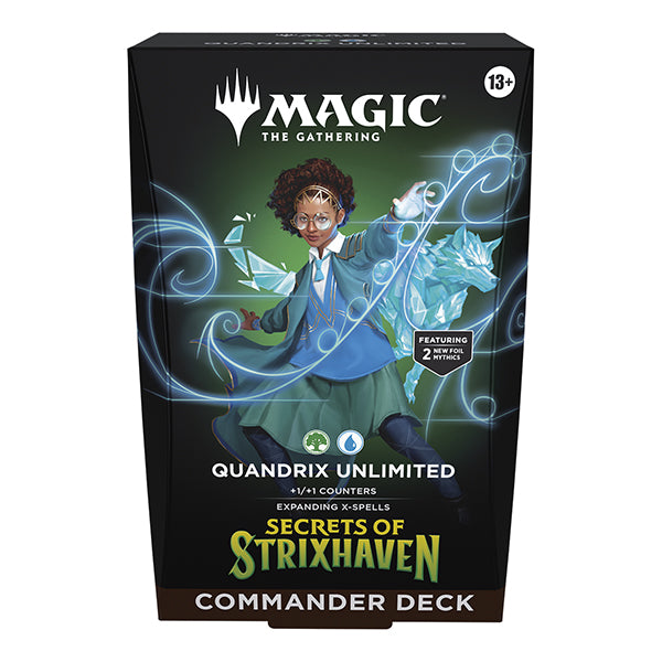 Magic: The Gathering - Secrets of Strixhaven Commander Deck - Quandrix Unlimited ** Pre-Order 17/4/2026 **