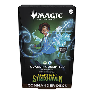 Magic: The Gathering - Secrets of Strixhaven Commander Deck - Quandrix Unlimited ** Pre-Order 17/4/2026 **