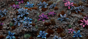 GAMER'S GRASS LASER CUT PLANTS - ALIEN ROSETTE