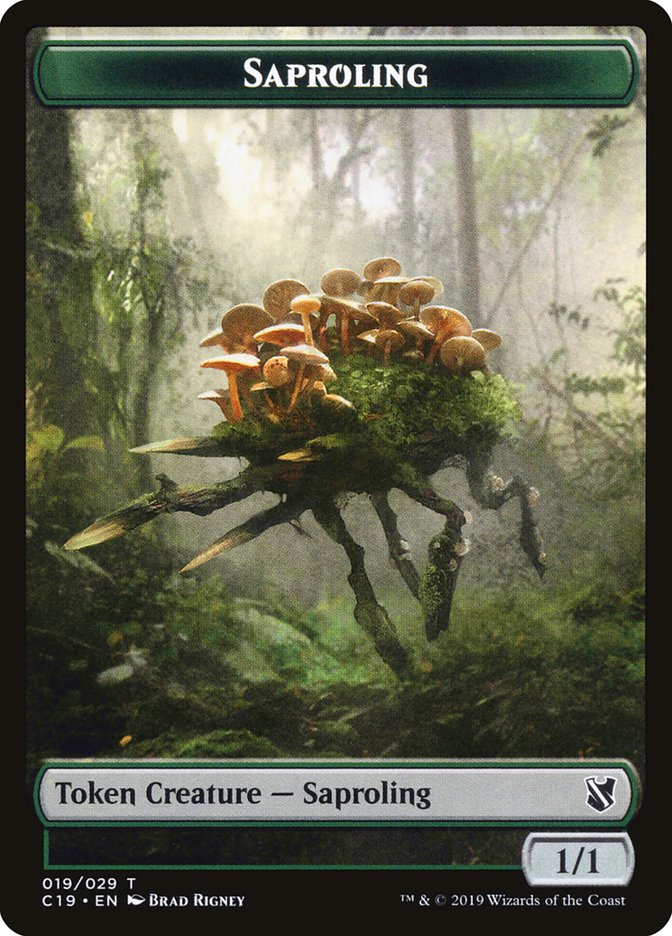 Saproling Token [Commander 2019 Tokens]