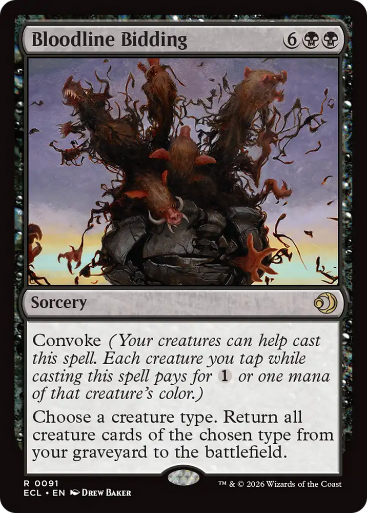 Bloodline Bidding [Lorwyn Eclipsed]