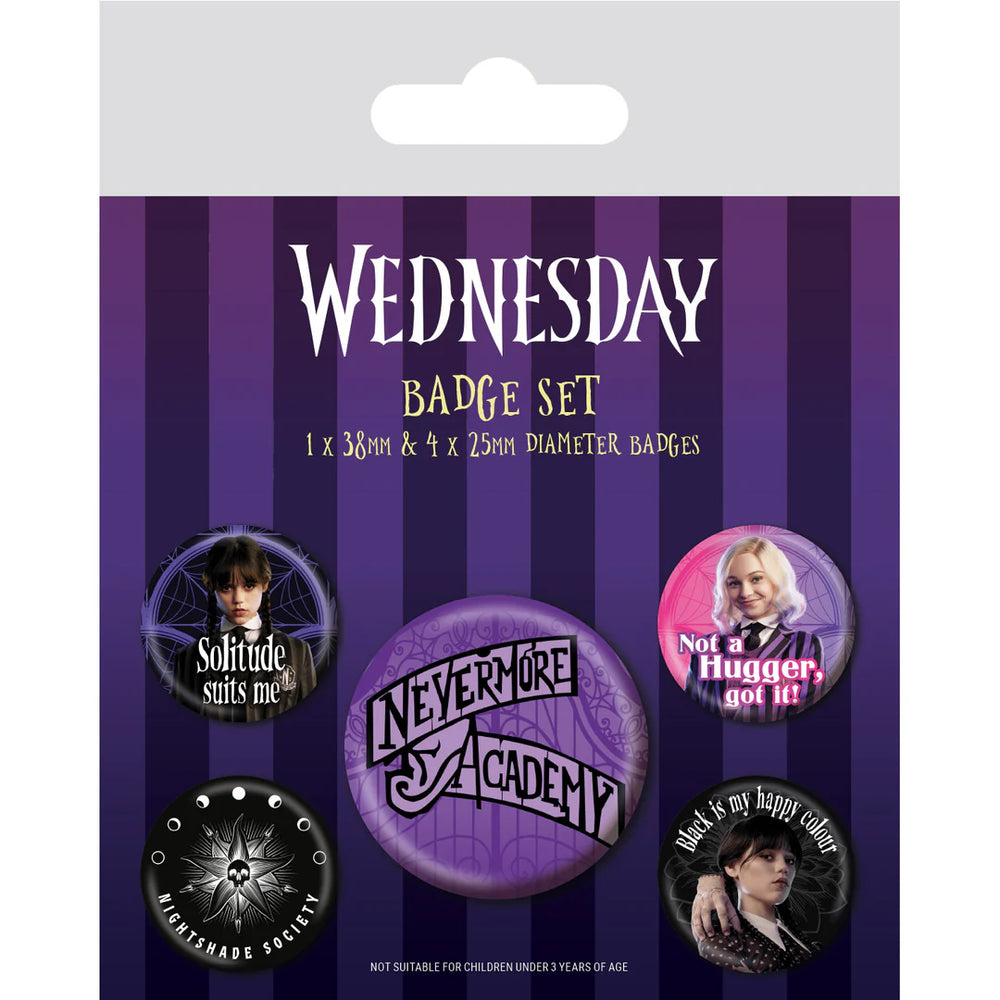 WEDNESDAY BADGE PACK