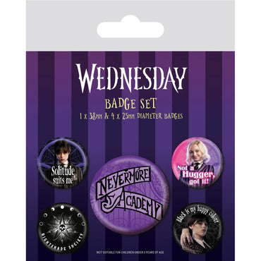 WEDNESDAY BADGE PACK