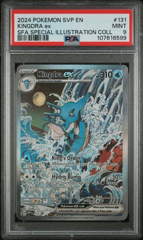 Kingdra ex - Black Star Promo - SVP131 - PSA Graded Card 9 - #107616599