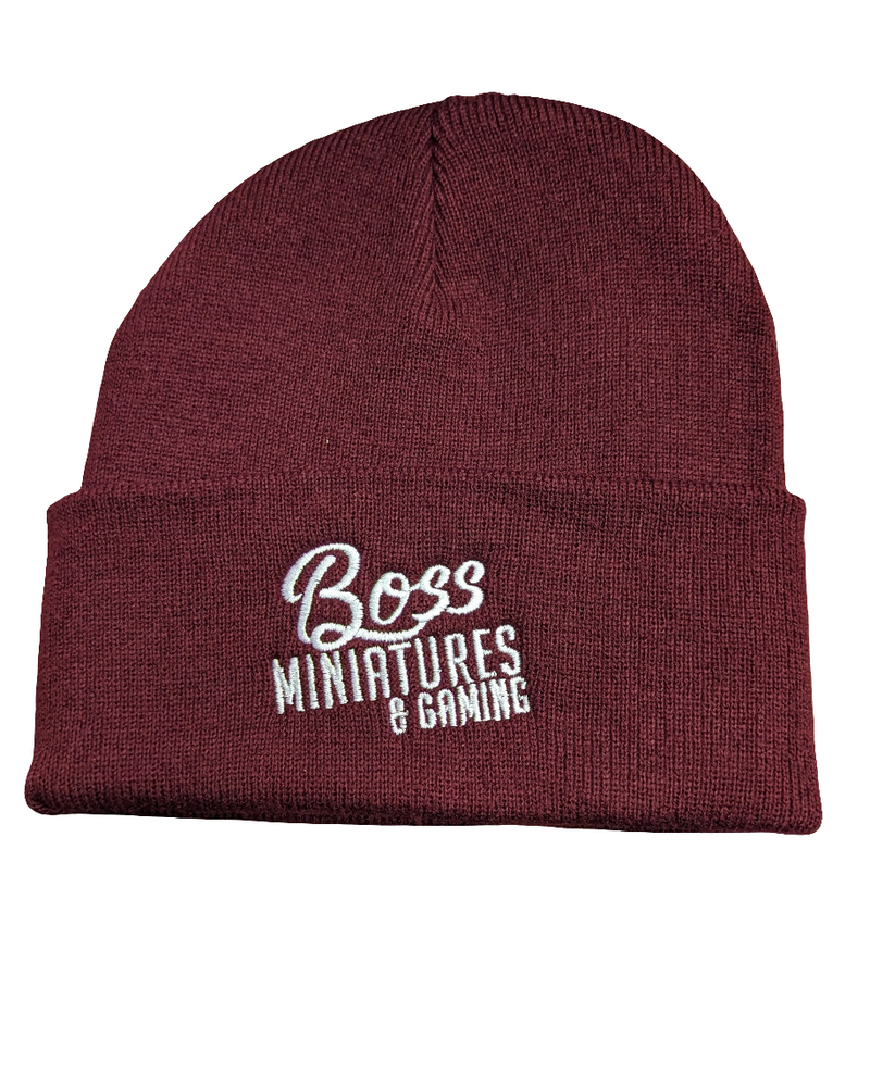 Boss Minis Beanie - Burgundy