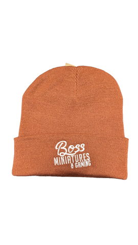 Boss Minis Beanie - Rust