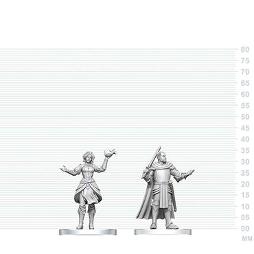 Nolzer's Marvolous Miniatures: Knight & Mage Apprentice ** RELEASES 26/08/2026 **
