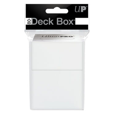 Ultra Pro - White Deck Box 80+