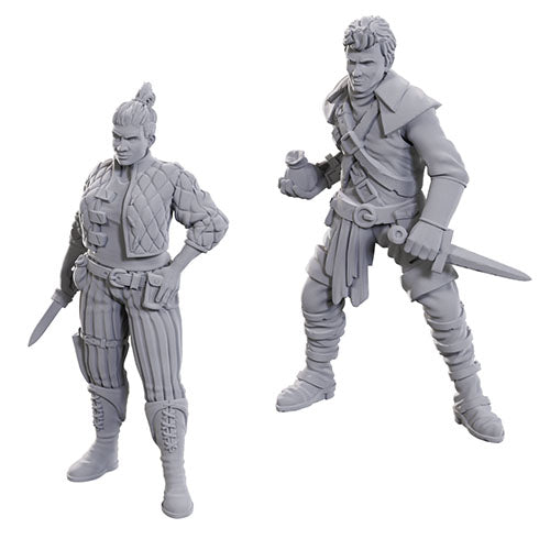 Deep Cuts Miniatures: Cutpurses Male & Female