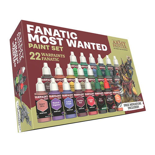 The Army Painter - Warpaints Fanatic Most Wanted Set