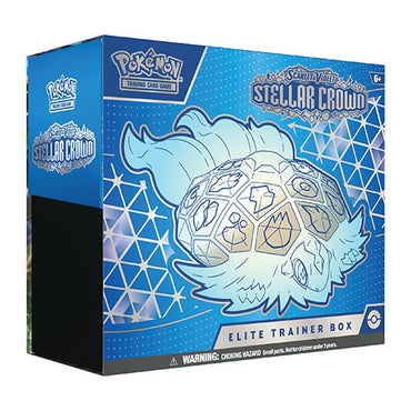 Pokemon TCG: Scarlet & Violet 7 - Stellar Crown Elite Trainer Box