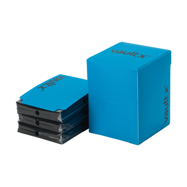 Vault X - Large Deck Box 100+ with 150 Sleeve Blue