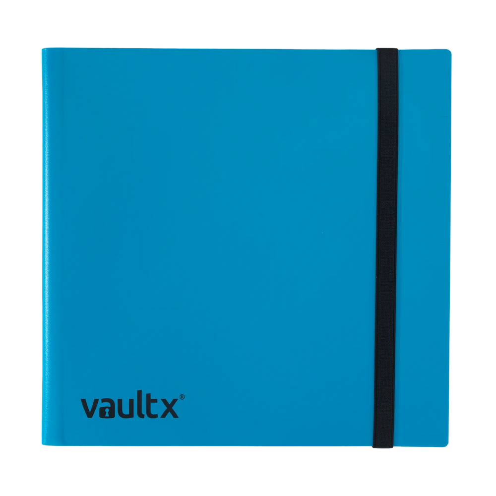Vault X - 12-Pocket Strap Binder - Blue