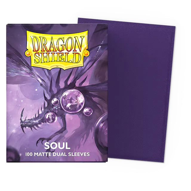 Dragon Shield - Dual Matte Standard Size Sleeves 100pk - Soul