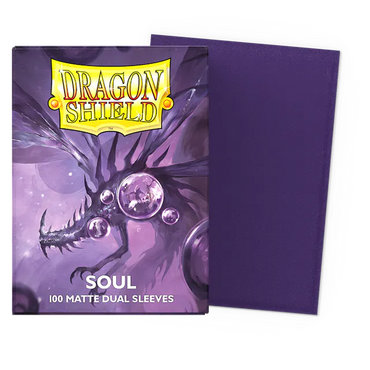 Dragon Shield - Dual Matte Standard Size Sleeves 100pk - Soul