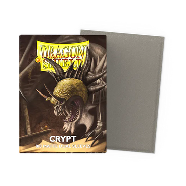 Dragon Shield - Dual Matte Standard Size Sleeves 100pk - Crypt