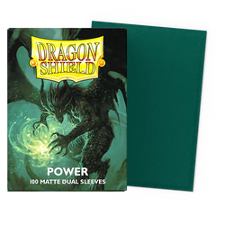 Dragon Shield - Dual Matte Standard Size Sleeves 100pk - Power