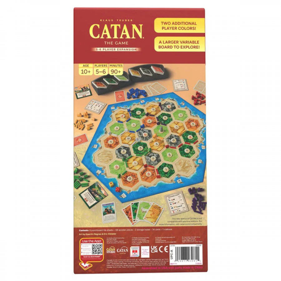 Catan 5 & 6 Player Exp - 6th Edition