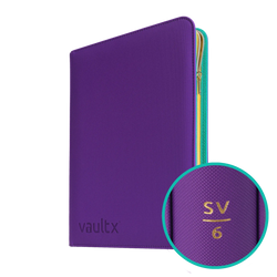 Vault X - 9-Pocket eXo-Tec® Zip Binder - SV6