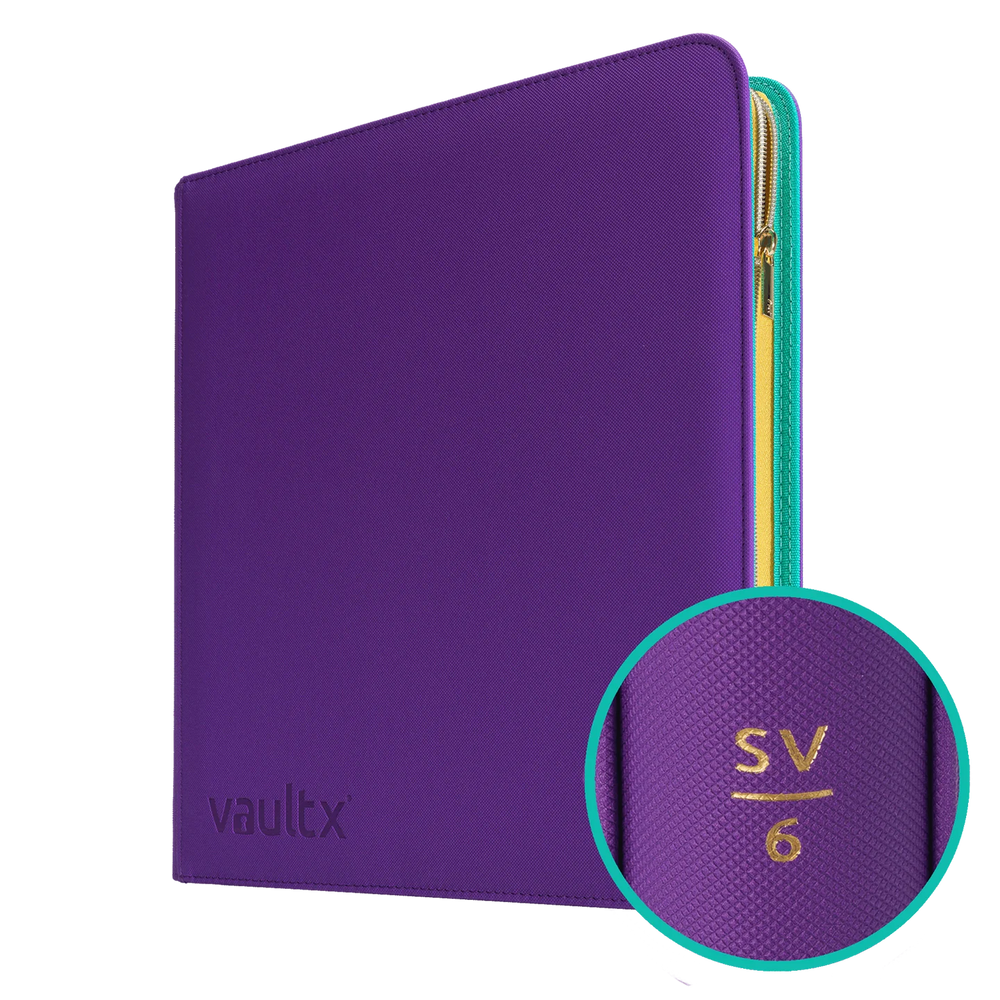 Vault X - 12-Pocket eXo-Tec® Zip Binder - SV6